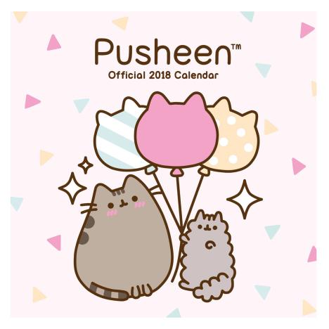 Pusheen Official 2018 Square Calendar £8.99